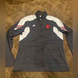 Adidas- Indiana University Athletic zip Jacket